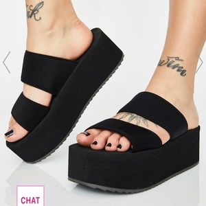 Dolls Kill Platform Sandals